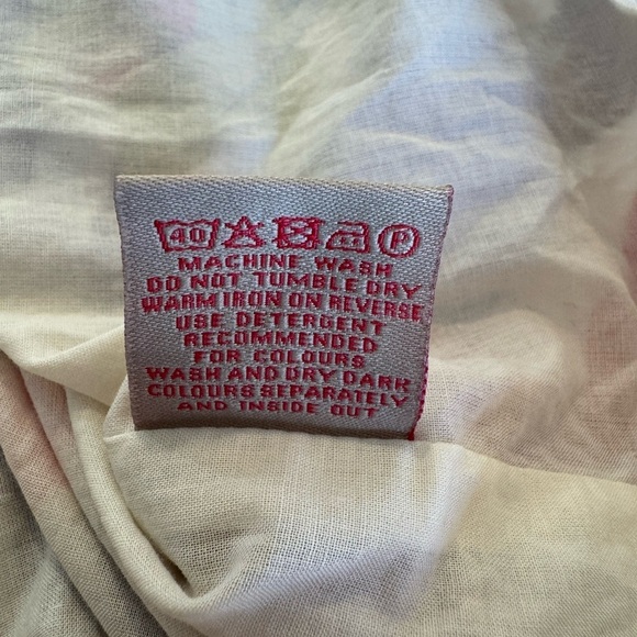 Boden Multicolored Floral 100% Cotton Lined Dress Women’s Sz 6 - Picture 9 of 11